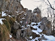 CORNAGERA e POIETO innevati ad anello da Aviatico-Cantul (3dic21)  - FOTOGALLERY